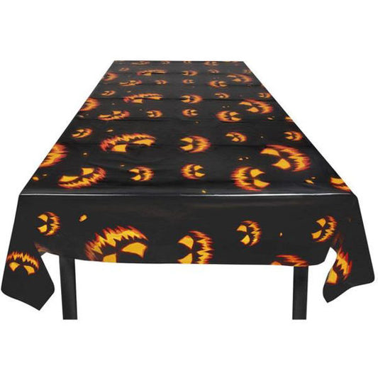 MANTEL PLÁSTICO CALABAZA 120X180CM SPOTLIGHT HALLOWEEN