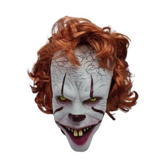 MASCARA PAYASO HALLOWEEN 33CM