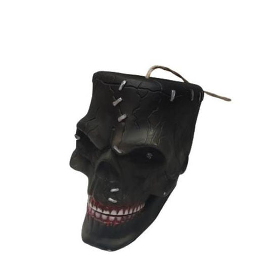 CALAVERA HALLOWEEN C/LUZ MOVIMIENTO Y SONIDO 20X13X14CM