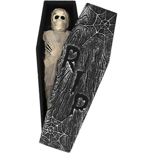 FERETRO MOMIA HALLOWEEN