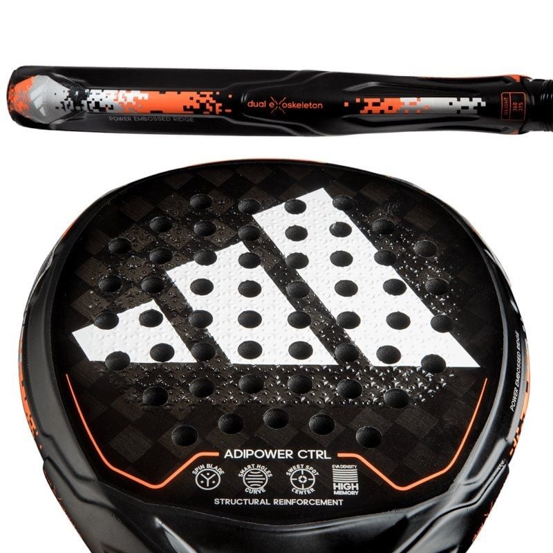 Pala de Pádel Adidas Adipower 3.2 Control (Alex Ruiz)/ Negra