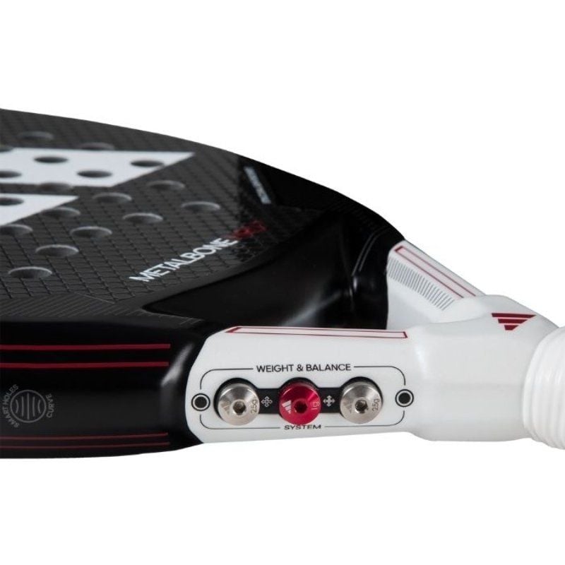 Pala de Pádel Adidas Metalbone HRD+ 2024 (Ale Galan)/ Negra y Blanca