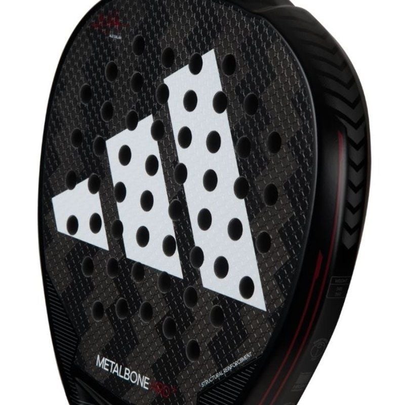 Pala de Pádel Adidas Metalbone HRD+ 2024 (Ale Galan)/ Negra y Blanca