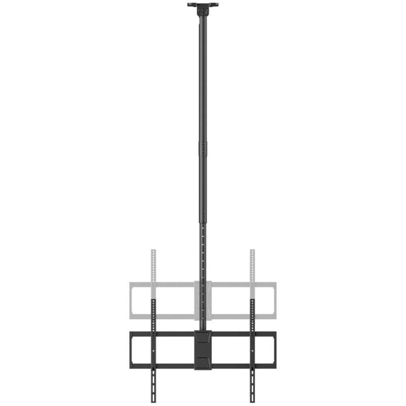 Soporte de Techo Inclinable/ Giratorio/ Nivelable/ Extensible Aisens CT100TSLE-393 para TV de 50-100"/ hasta 80kg