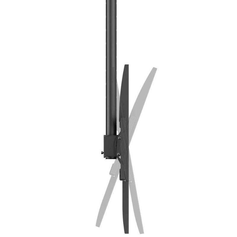 Soporte de Techo Inclinable/ Giratorio/ Nivelable/ Extensible Aisens CT100TSLE-393 para TV de 50-100"/ hasta 80kg