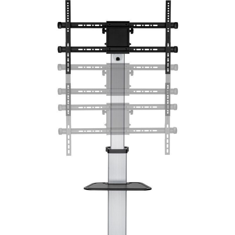 Soporte de Suelo Inclinable con Ruedas Aisens FT86TRE-197 para TV 37-86"/ hasta 50kg