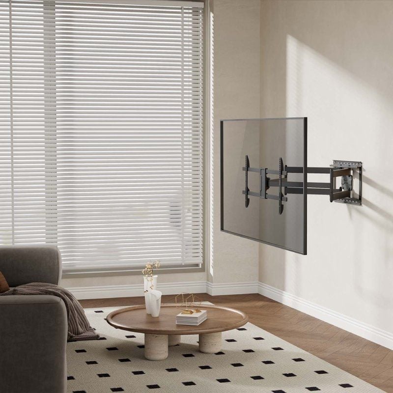 Soporte de Pared Giratorio/ Inclinable/ Nivelable Aisens WT90TSLE-387 para Monitores y TV de 43-90"/ hasta 60kg
