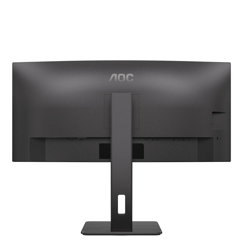 Monitor Profesional Curvo AOC CU34P3CV 34"/ WQHD/ Multimedia/ Regulable en altura/ Negro