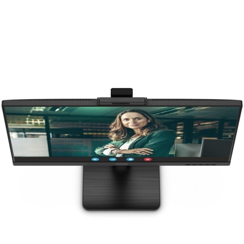Monitor Profesional AOC Q27P3QW 27"/ QHD/ Webcam/ Multimedia/ Regulable en altura/ Negro