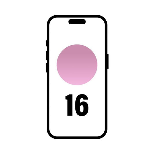 Smartphone Apple iPhone 16 128GB/ 6.1"/ 5G/ Rosa