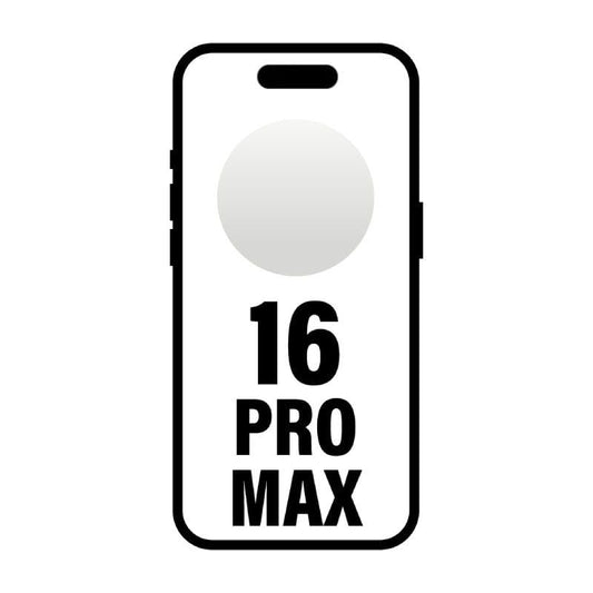 Smartphone Apple iPhone 16 Pro Max 256GB/ 6.9"/ 5G/ Titanio Blanco