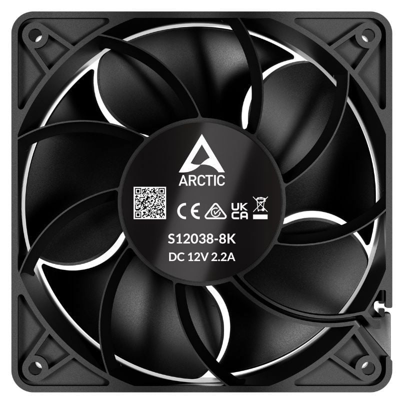 Pack de 3 Ventiladores Arctic S12038-4K/ 12cm
