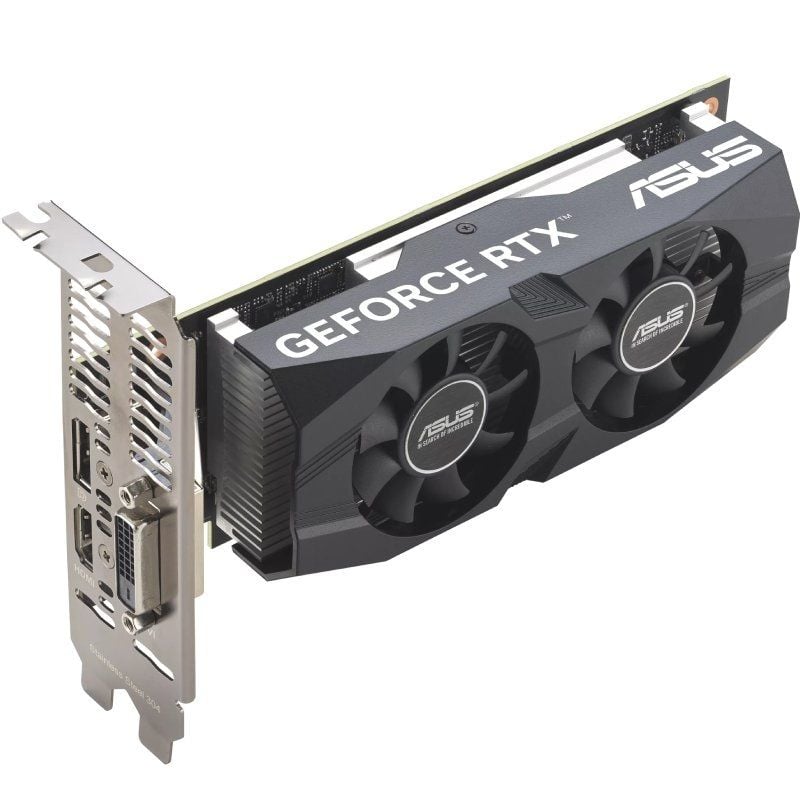 Tarjeta Gráfica Asus GeForce RTX 3050 LP BRK OC Edition/ 6GB GDDR6/ Compatible con Perfil Bajo
