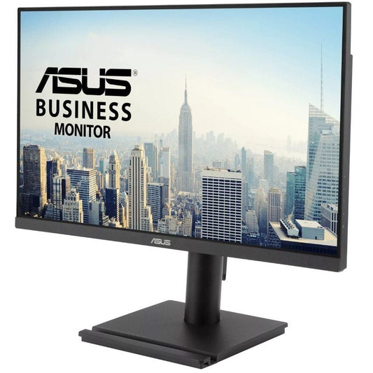 Monitor Profesional Asus VA249QGS 23.8"/ Full HD/ Multimedia/ Regulable en altura/ Negro