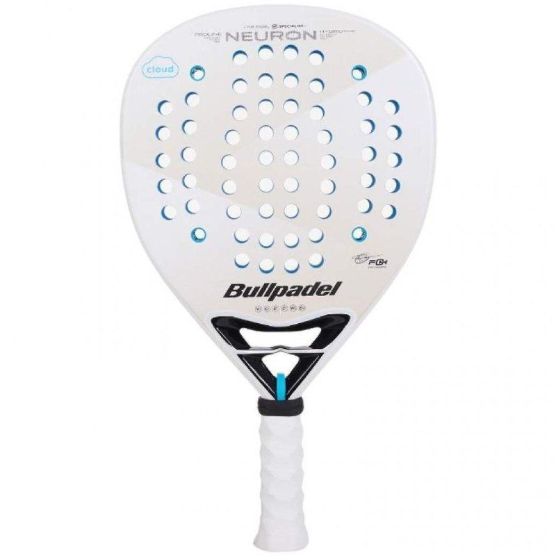 Pala de Pádel Bullpadel Neuron Cloud 2025 (Fede Chingotto)/ Blanca
