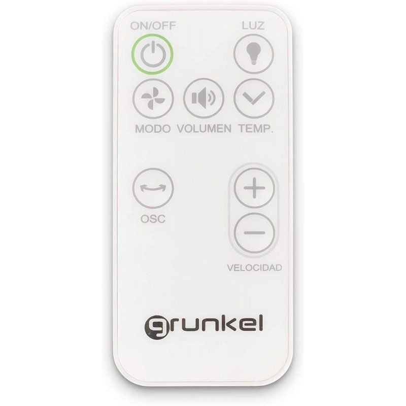 Ventilador de Pie Grunkel FAN-14SILENCE PLUS/ 28W/ 5 Aspas 45cm/ 12 Velocidades