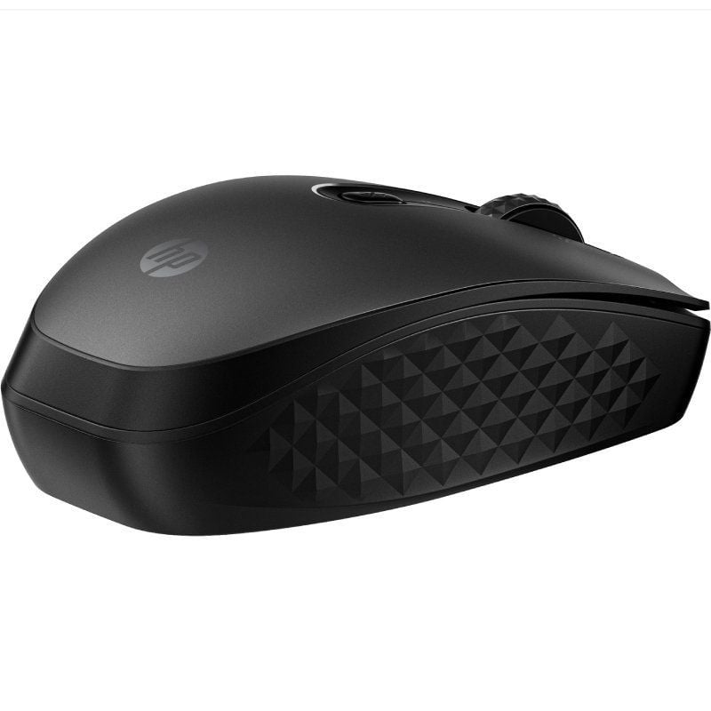 Ratón Inalámbrico HP 695/ Batería Recargable/ Hasta 4000 DPI/ Negro