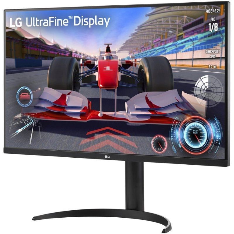 Monitor Profesional LG UltraFine 32UR550K-B 31.5"/ 4K/ Multimedia/ Regulable en altura/ Negro