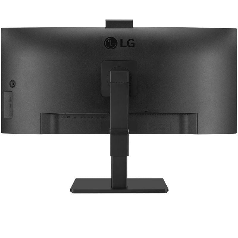 Monitor Profesional Ultrapanorámico Curvo LG 34BQ77QC-B 34"/ WQHD/ Webcam/ Multimedia/ Regulable en altura/ Negro