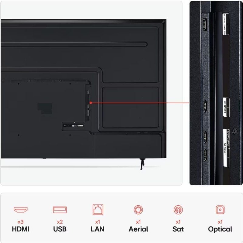 Televisor LG UHD 86UA75006LA 86"/ Ultra HD 4K/ Smart TV/ WiFi