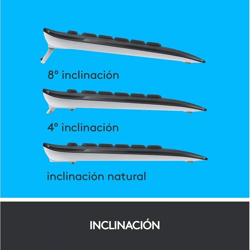 Teclado y Ratón Inalámbrico Logitech MK540 Advanced