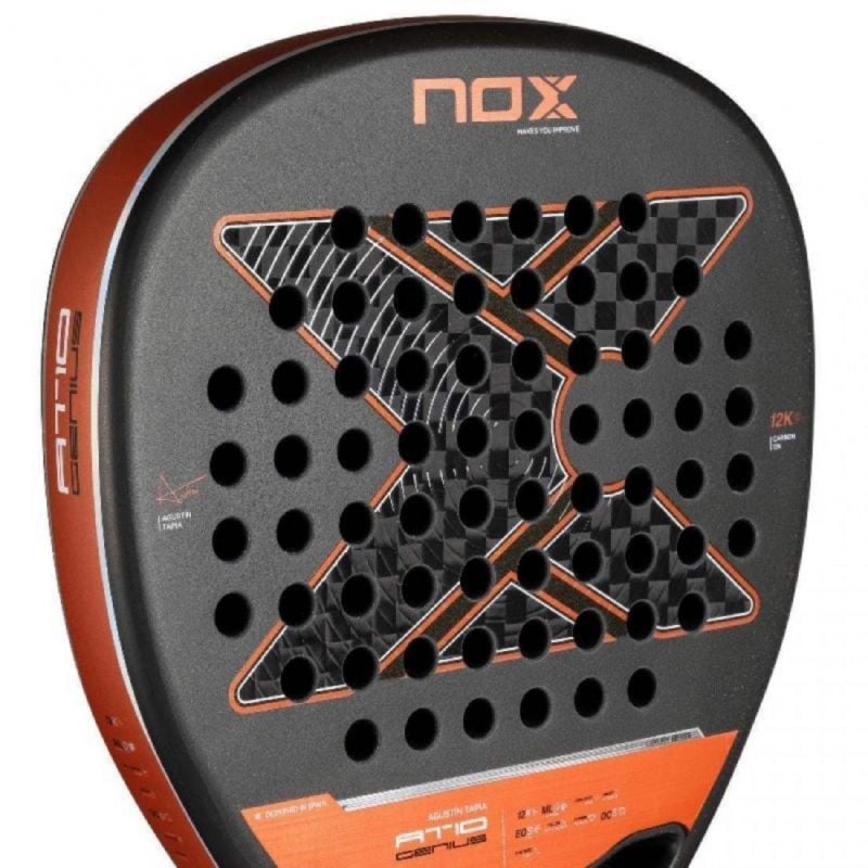 Pala de Pádel NoxSport AT10 Luxury Genius Attack 12K 2025 (Agustin Tapia)