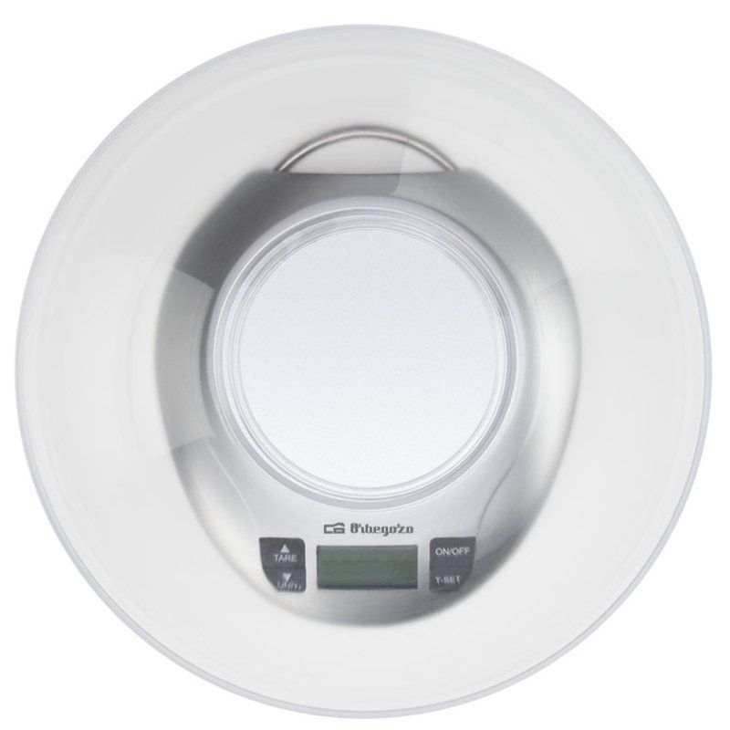 Báscula de Cocina Electrónica Orbegozo PC 2017 A/ hasta 3.5kg/ Plata