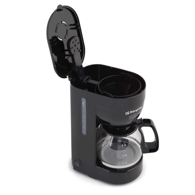 Cafetera de Goteo Orbegozo CG 4014/ 6 Tazas/ Negra