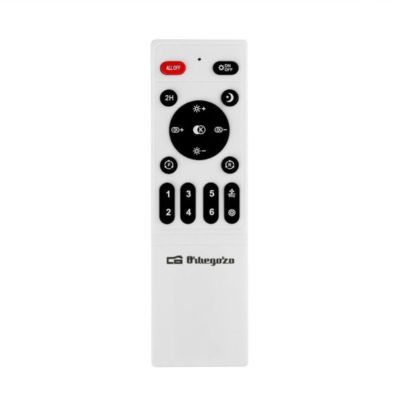 Ventilador de Techo Orbegozo CP 12435/ 20W/ 5 Aspas 33cm/ 6 velocidades