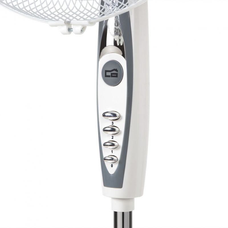 Ventilador de Pie Orbegozo SF 0147/ 50W/ 3 Aspas 40cm/ 3 velocidades