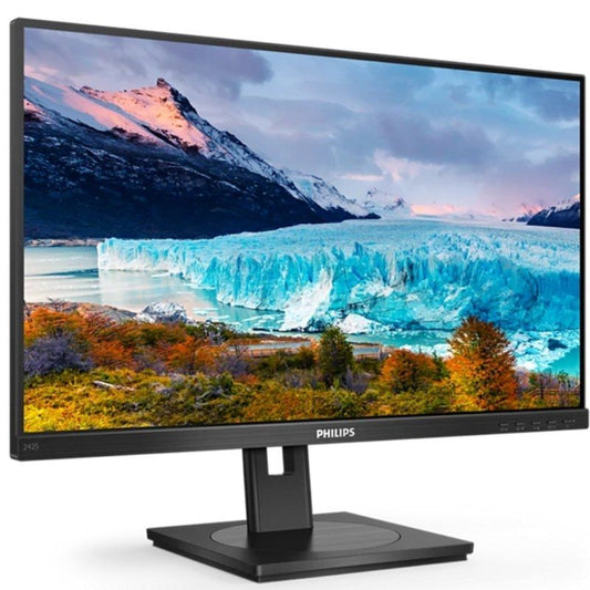 Monitor Profesional Philips S-Line 242S1AE 23.8"/ Full HD/ Multimedia/ Regulable en altura/ Negro