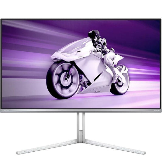 Monitor Gaming Philips Evnia 32M2N8900 31.5"/ 4K/ 0.03ms/ 240Hz/ OLED/ Multimedia/ Regulable en altura/ Blanco
