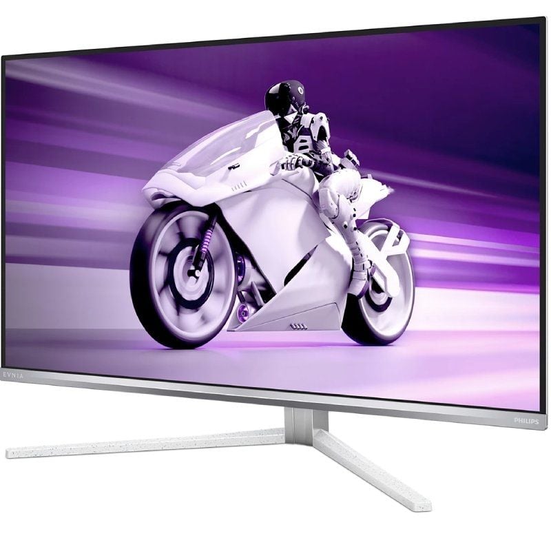 Monitor Gaming Philips Evnia 32M2N8900 31.5"/ 4K/ 0.03ms/ 240Hz/ OLED/ Multimedia/ Regulable en altura/ Blanco
