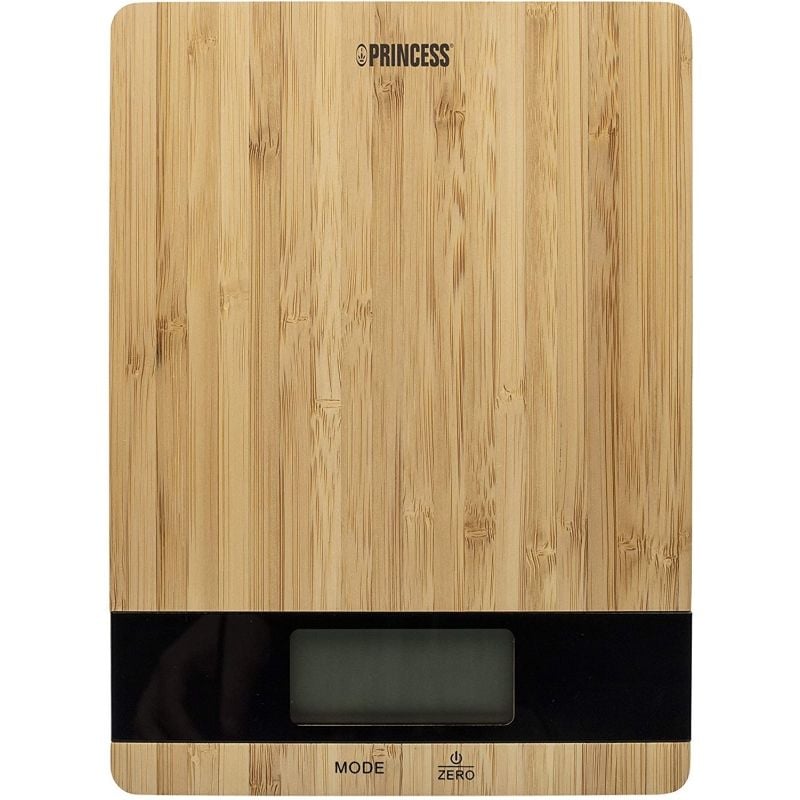 Báscula de Cocina Electrónica Princess 492944/ hasta 5kg/ Bambú