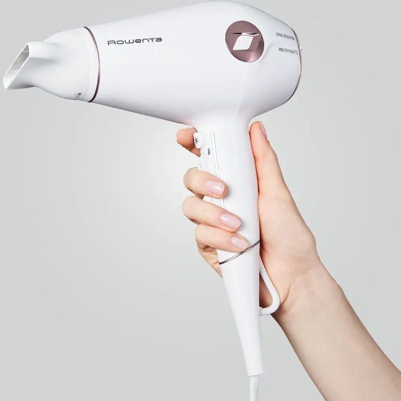 Secador Rowenta Volumizer CV6135F0/ 2400W/ Negro