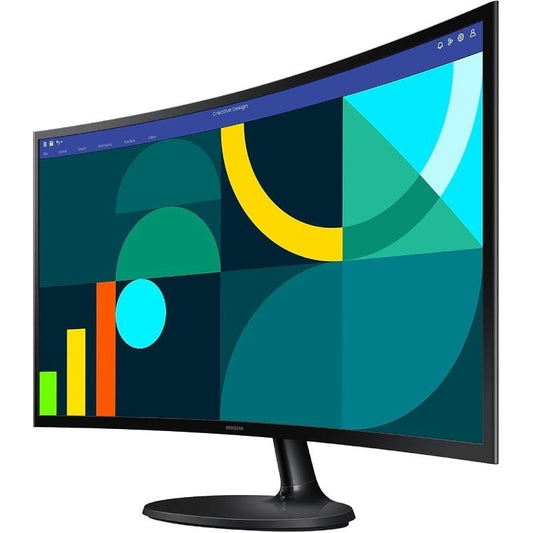 Monitor Profesional Samsung Essential Monitor S3 S36GD S24D362GAU/ 24"/ Full HD/ Negro