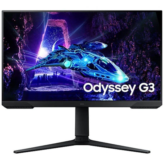 Monitor Gaming Samsung Odyssey G3 S24DG302EU/ 24"/ Full HD/ 1ms/ 180Hz/ VA/ Regulable en altura/ Negro