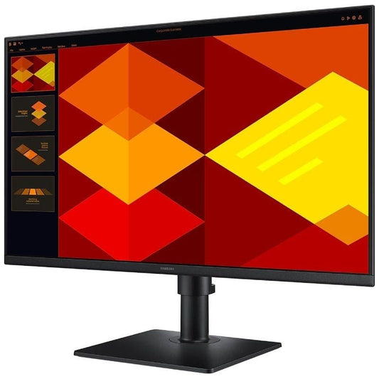 Monitor Profesional Samsung Essential Monitor S4 S27D406GAU/ 27"/ Full HD/ Multimedia/ Regulable en altura/ Negro