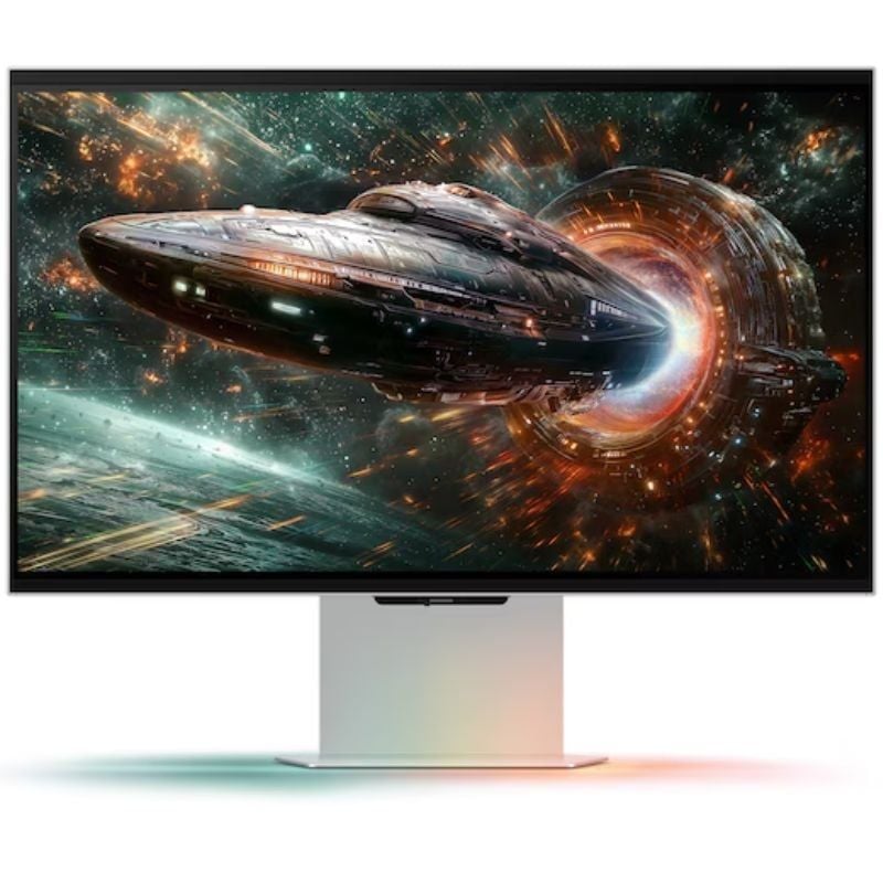 Monitor Gaming Samsung Odyssey 3D G90XF S27FG904XU 27"/ 4K/ 1ms/ 165Hz/ 3D/ Multimedia/ Regulable en altura/ Plata