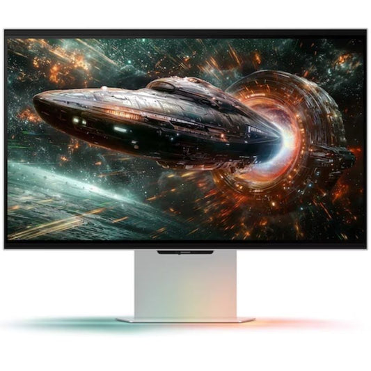 Monitor Gaming Samsung Odyssey 3D G90XF S27FG904XU 27"/ 4K/ 1ms/ 165Hz/ 3D/ Multimedia/ Regulable en altura/ Plata