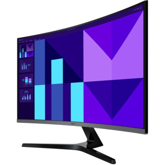 Monitor Profesional Curvo Samsung Essential S3 S39GD S32D396GAU 32"/ Full HD/ Multimedia/ Negro y Plata