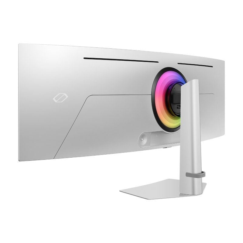 Monitor Gaming Ultrapanorámico Curvo Samsung Odyssey OLED G9 S49CG934SU 49"/ Dual QHD/ 0.03ms/ 240Hz/ OLED/ Multimedia/ Regulable en altura/ Plata