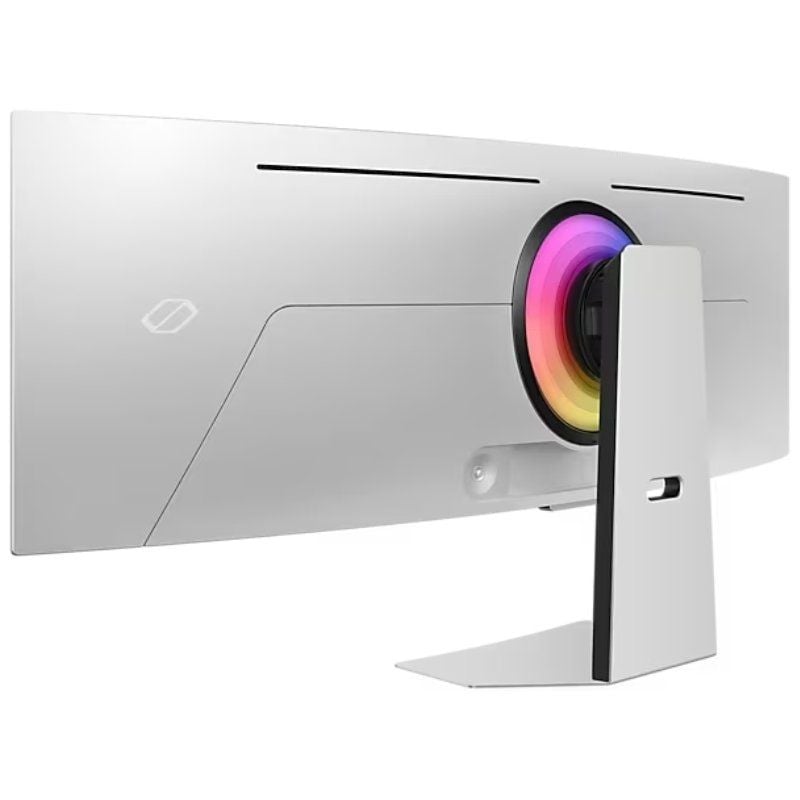 Smart Monitor Gaming Ultrapanorámico Curvo Samsung Odyssey OLEDG9 S49CG954SU 49"/ Dual QHD/ 0.03ms/ 240Hz/ OLED/ Multimedia/ Regulable en altura/Plata
