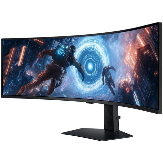 Monitor Gaming Ultraparonamico Curvo Samsung Odyssey G9 G91F S49FG910EU 49"/ Dual QHD/ 1ms/ 144Hz/ Regulable en altura