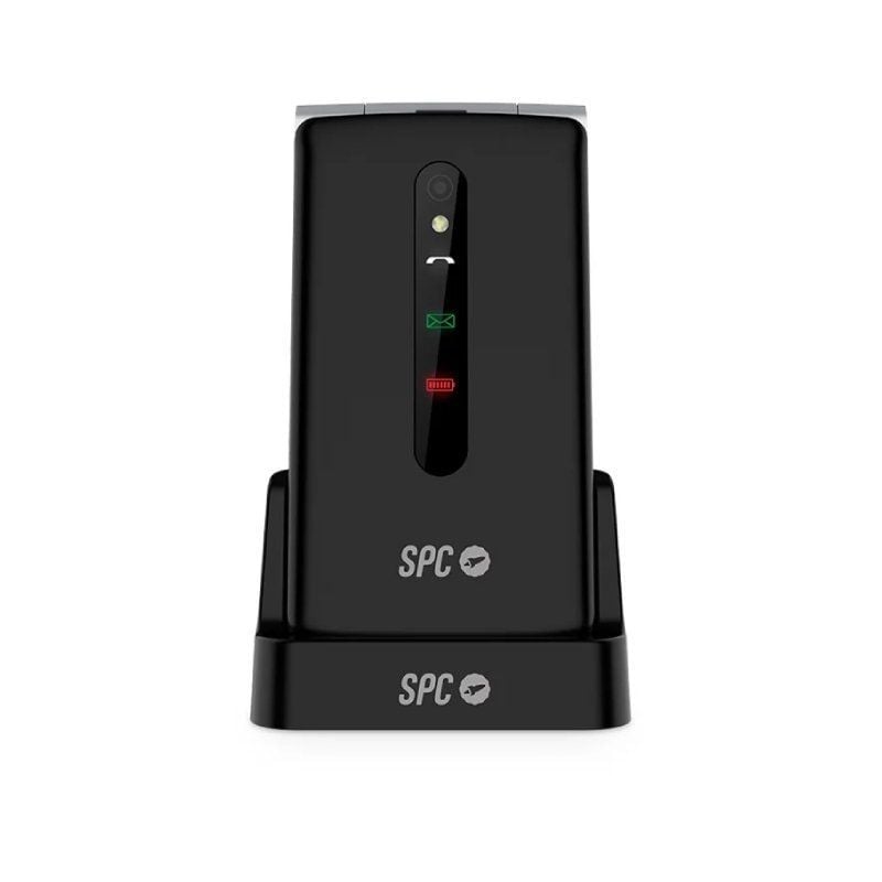 Teléfono Móvil SPC Prince 4G para Personas Mayores/ Negro