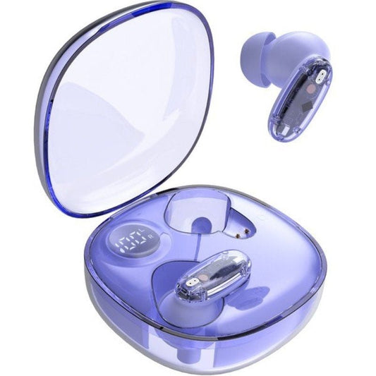 Auriculares Bluetooth Mars Gaming MHIB2 con estuche de carga/ Autonomía 7h/ Morados