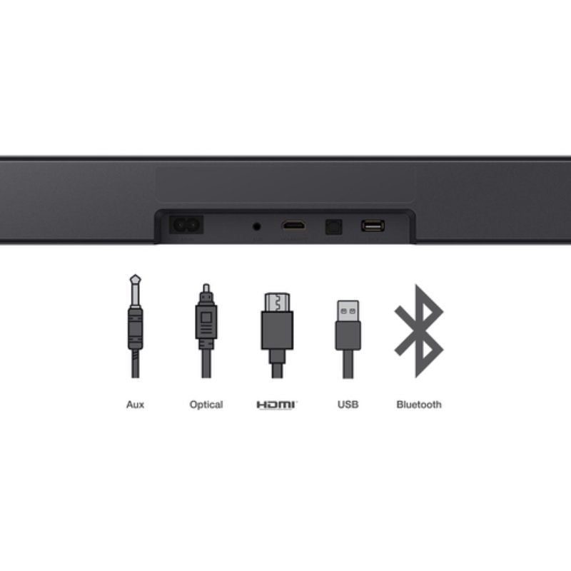 Barra de Sonido con Bluetooth TCL S45H/ 100W/ 2.0