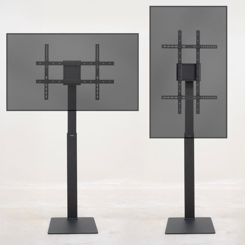 Soporte de Suelo Giratorio/Rotable TooQ FS2286M-B para TV 37-70"/ hasta 40kg