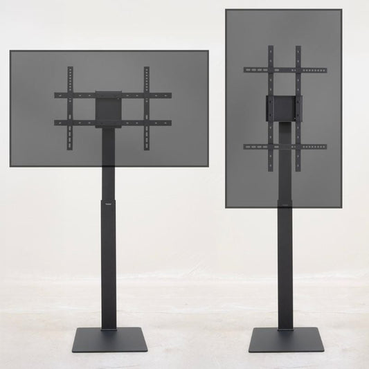 Soporte de Suelo Giratorio/Rotable TooQ FS2286M-B para TV 37-70"/ hasta 40kg