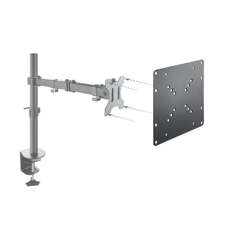 Soporte VESA 200x200 TooQ VMA0200-B para TV de 23-42"/ hasta 30kg